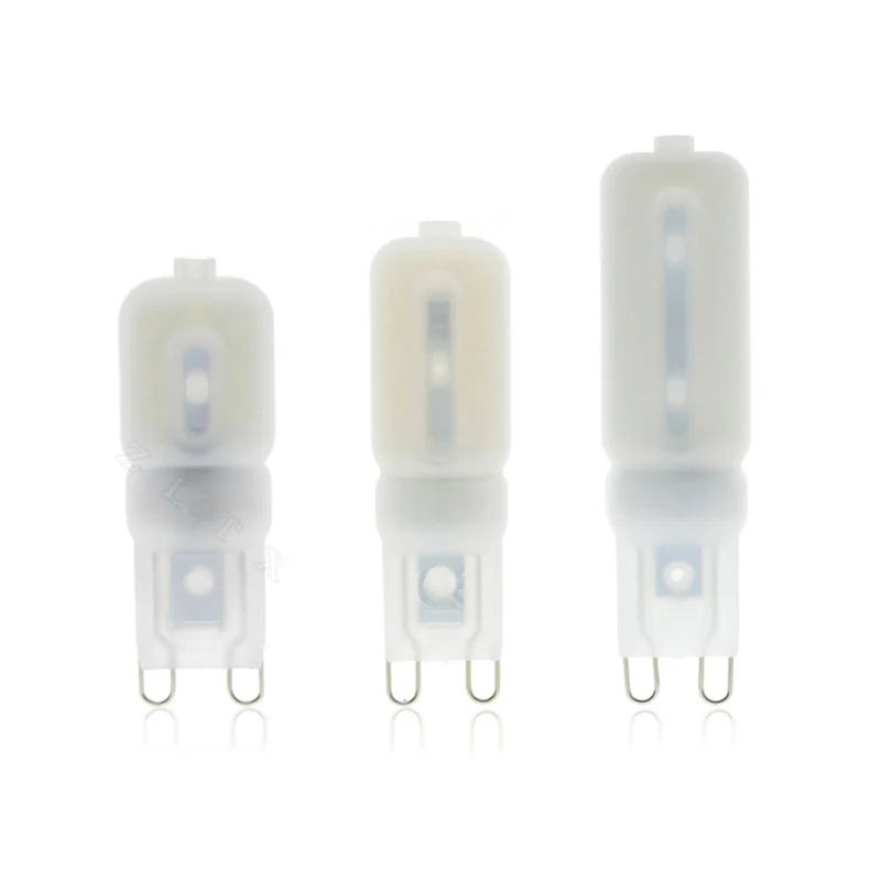 

5X Mini G9 LED Lamp COB LED Bulb 5W 7WV 9W 220V LED G9 COB Light Dimmable 360 Beam Angle Chandelier Lights Replace Halogen