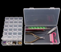 28 Slots Adjustable Plastic Storage Box Storage Box Case for jewelry Diamond Embroidery Craft Bead Pill Holder Storage Tool GYH 6
