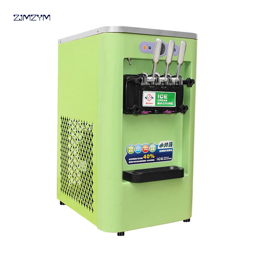 3 flavors Ice cream maker Commercial Soft Ice cream machine Yogurt Ice cream red/green 13-16L / H 800W 220V / 50 HZ SL-168S 3 flavors Ice cream maker Commercial Soft Ice cream machine Yogurt Ice cream red/green 13-16L / H 800W 220V / 50 HZ SL-168S