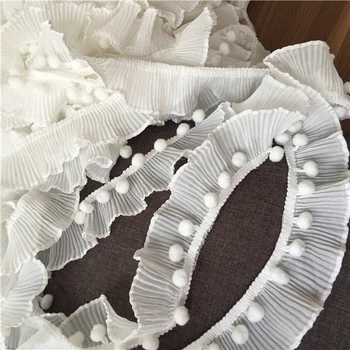 

4 Cm White Dress Doll Lace Accessories