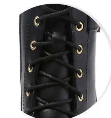 Горячая Распродажа г. Брендовые женские ботинки байкерские ботинки на шнуровке на плоской подошве бордового цвета женские ботинки на шнуровке с пряжкой размер 35-39