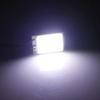 

5PCS/set Car Led Signal Lamp Vehicle Panel Lamps White T10 COB Auto Interior Reading Lamp BA9S DC 12V Bulb Light Dome Festoon
