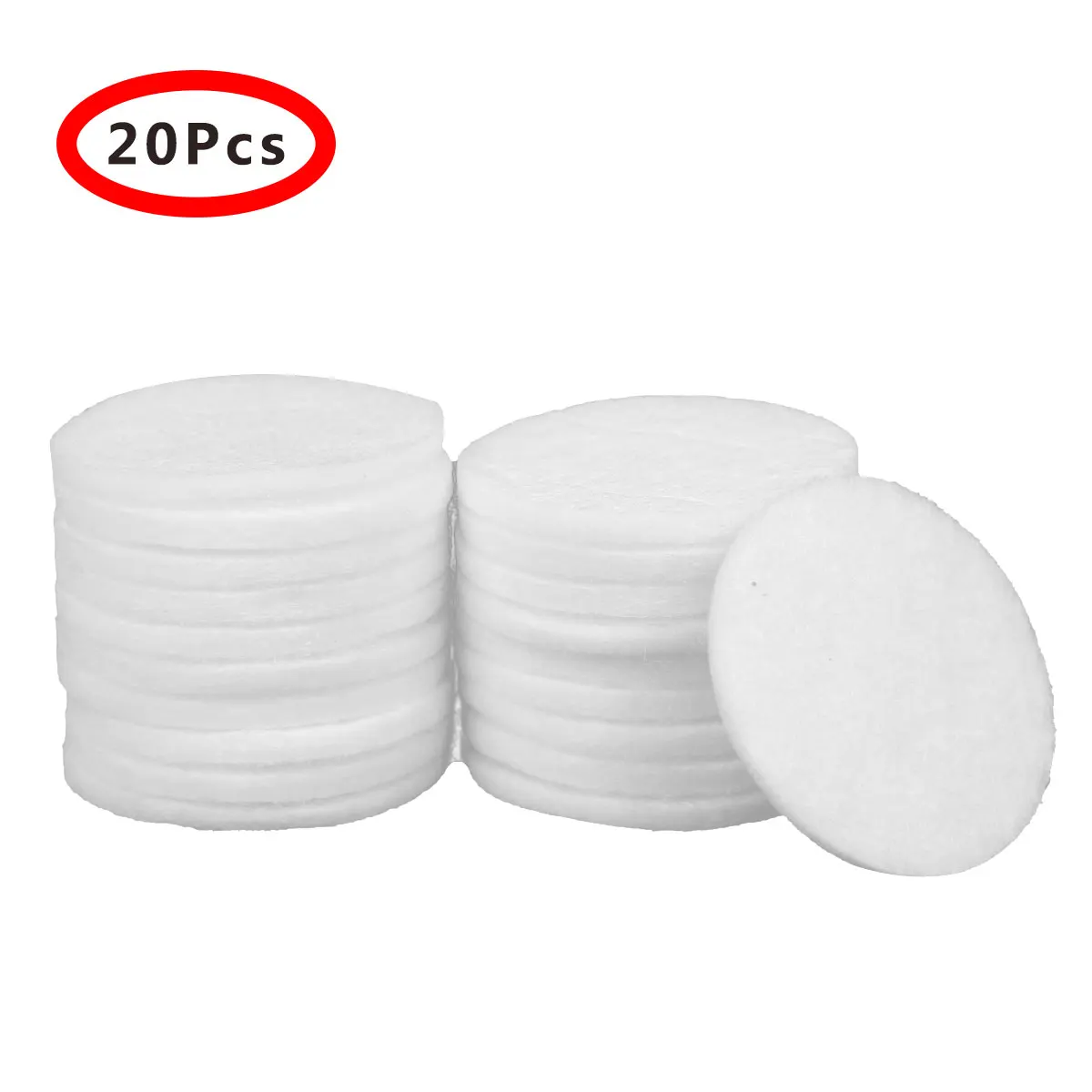 20Pcs Filter Cotton 42mm Safety PP Cottons Replacement for Kitchen Bath Faucet Taps Shower Strainers Paper Bathroom Accessories 20Pcs Filter Cotton 42mm Safety PP Cottons Replacement for Kitchen Bath Faucet Taps Shower Strainers Paper Bathroom Accessories