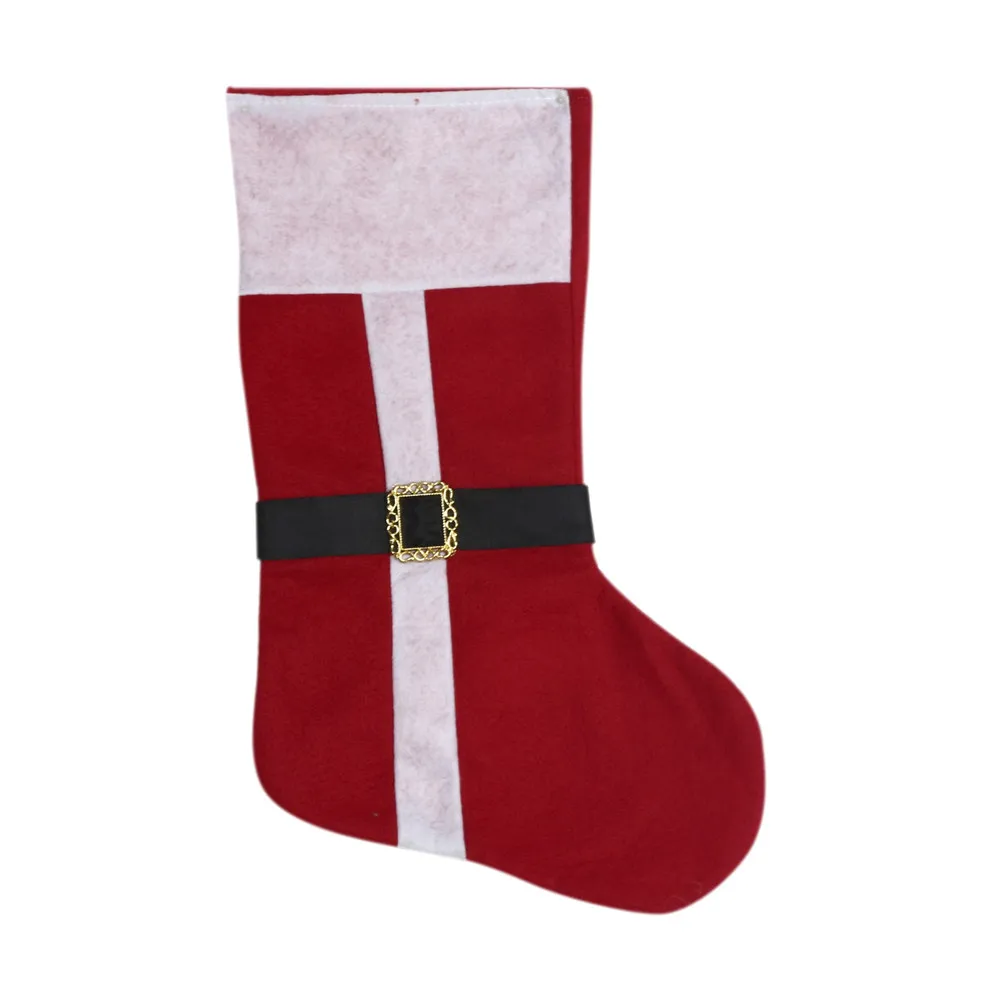 Xmas Christmas Stockings Cloth Socks Gift Filler Christmas Gift Bag