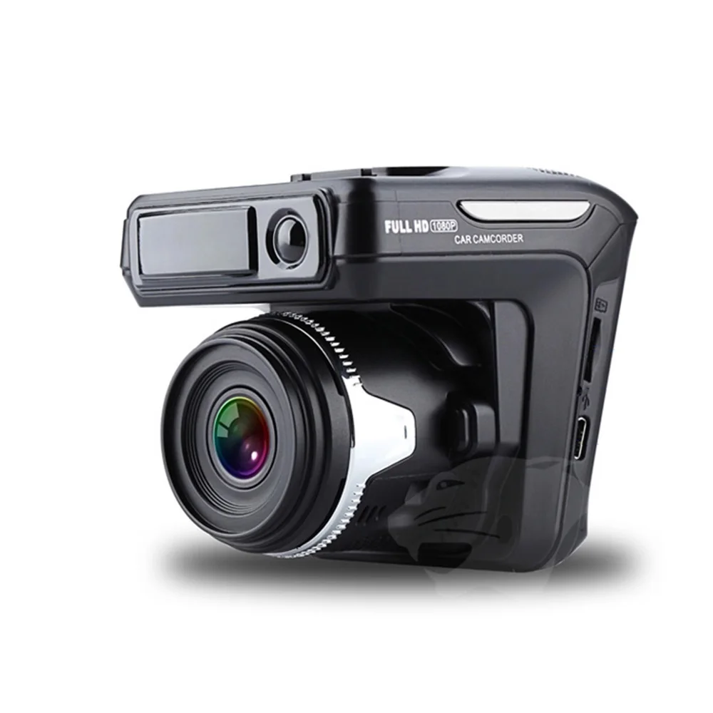  Car DVR Radar Detector 3 in1 Russian voice 2.4
