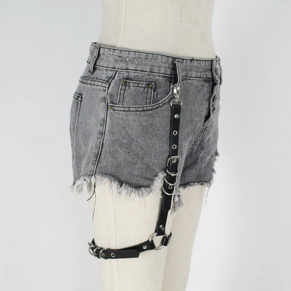 Женские кожаные портупея ремни для чулок брюки ремень женское белье подтяжки женские панковские готические облегающие ремни