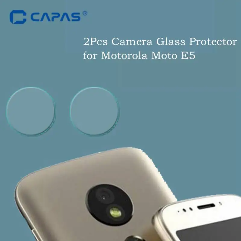 

2pcs For Moto E5 Camera Lens Protector Back Camera Tempered Glass Rear Film For Motorola Moto E5/ For Moto E (5th Gen) Guard