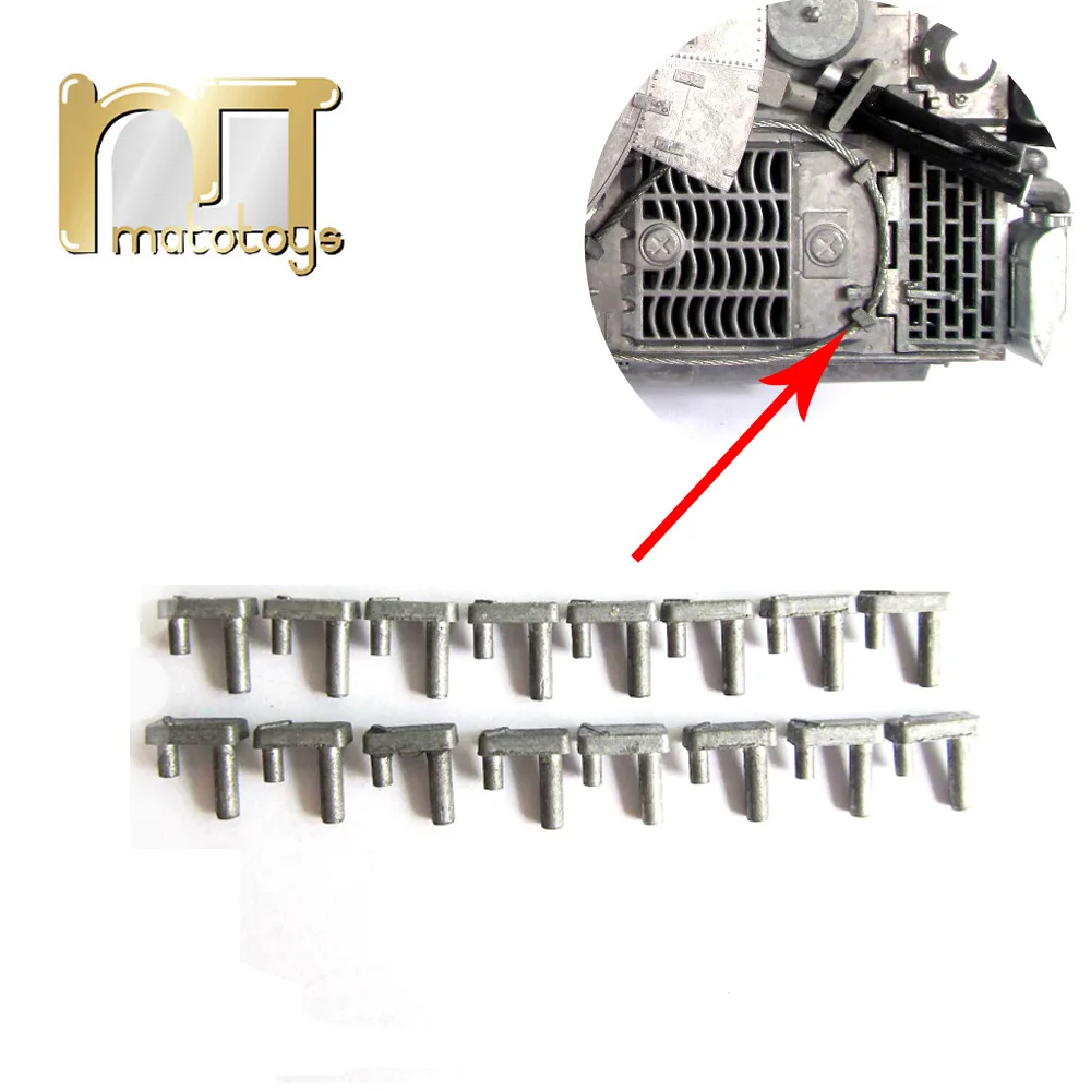 Металлическая буксировочная кабельная Пряжка Mato для henglong 3818 1 1/16 1:16 RC Германия Tiger