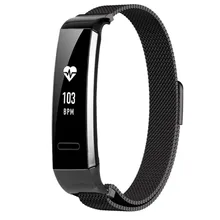 Миланский ремешок-петля для huawei Band 2 Pro, нержавеющая сталь, Металлическая магнитная пряжка, сменный ремешок для huawei band ERS B19 B29