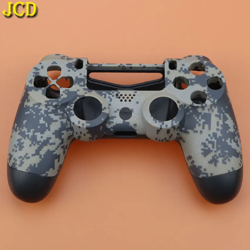 JCD для sony DualShock 4 PS4 контроллер Камуфляжный пластиковый жесткий корпус Передняя Задняя верхняя крышка под корпус защитный чехол кожаный чехол