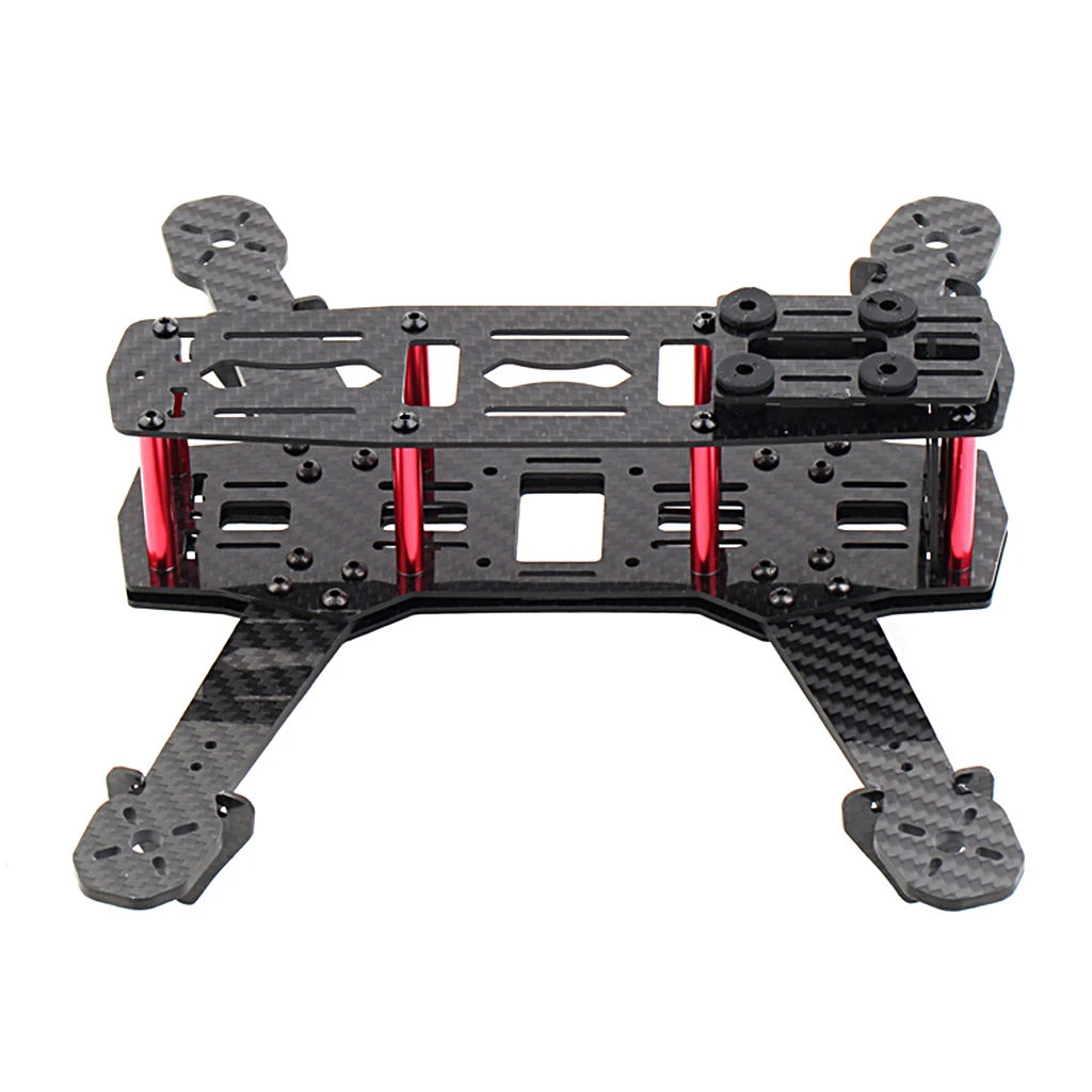250mm Mini Multicopter Quadcopter Racing Drone Glassy Carbon Frame Kit FPV QAV