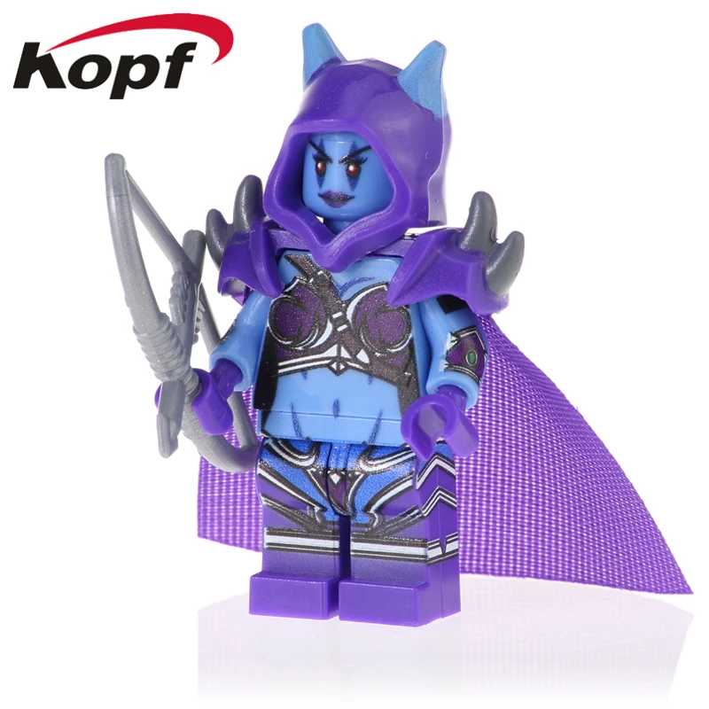 

Legoings Building Blocks Jaina Rexxar Medivh Thrall Sylvanas Windrunner Action Figures Collection Gift For Children Toys PG1365