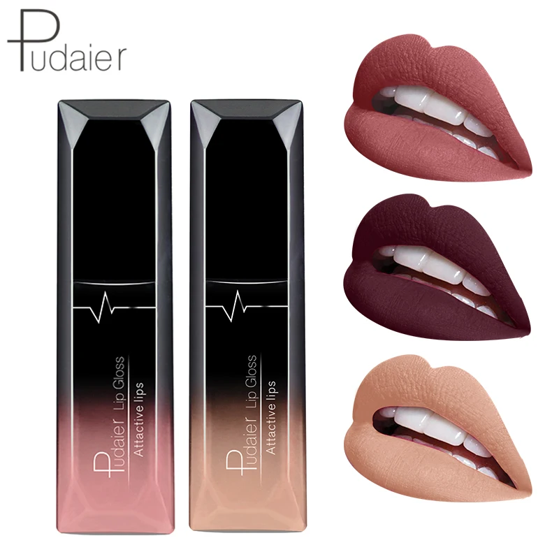 Goede 21 kleur Merk Moisturizer Matte Vloeibare Lipstick Lipgloss Waterdicht Metalen Kleur Make Up Lipgloss Naakt Matte Lippenstift Lippen