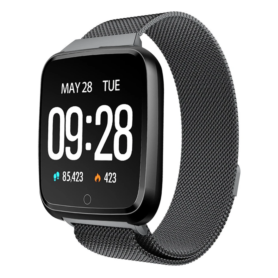 metal sports watch