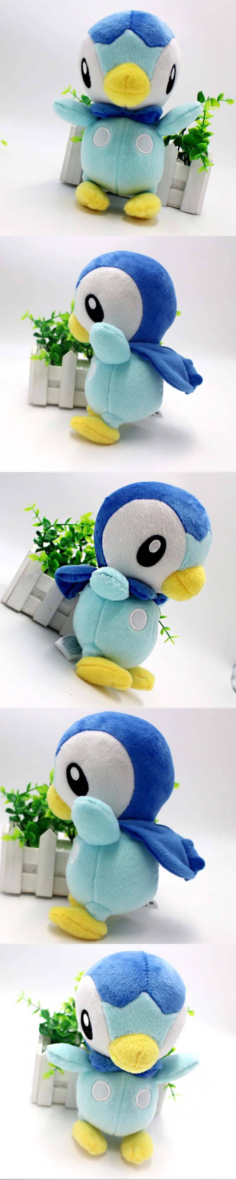 20 см Piplup плюшевые игрушки Pocket Monster детская Подарочная Игрушка Дети мультфильм милые мягкие животные плюшевые Piplup кукла подарок для детей/малышей