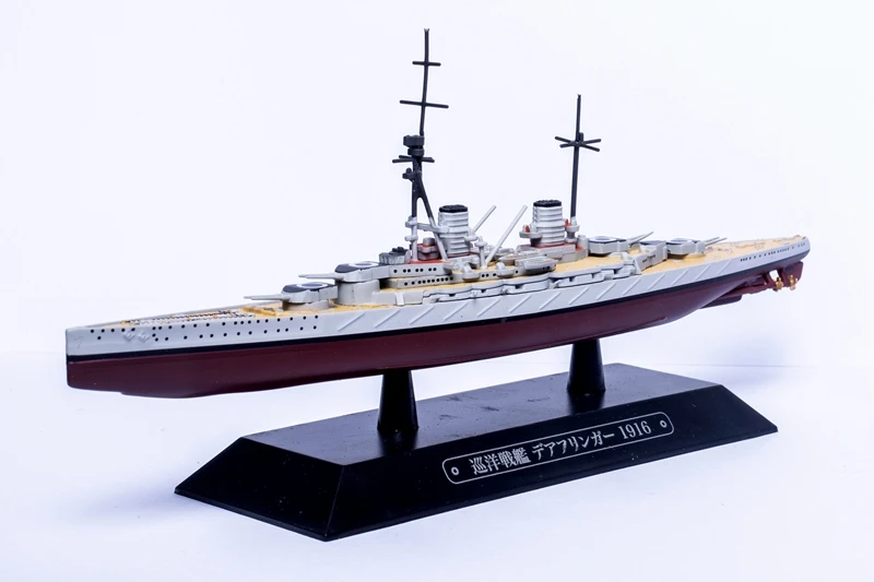 Eaglemoss мировой корабль 1916 1/1100 немецкий боевой крейсер сплав моделирование военных