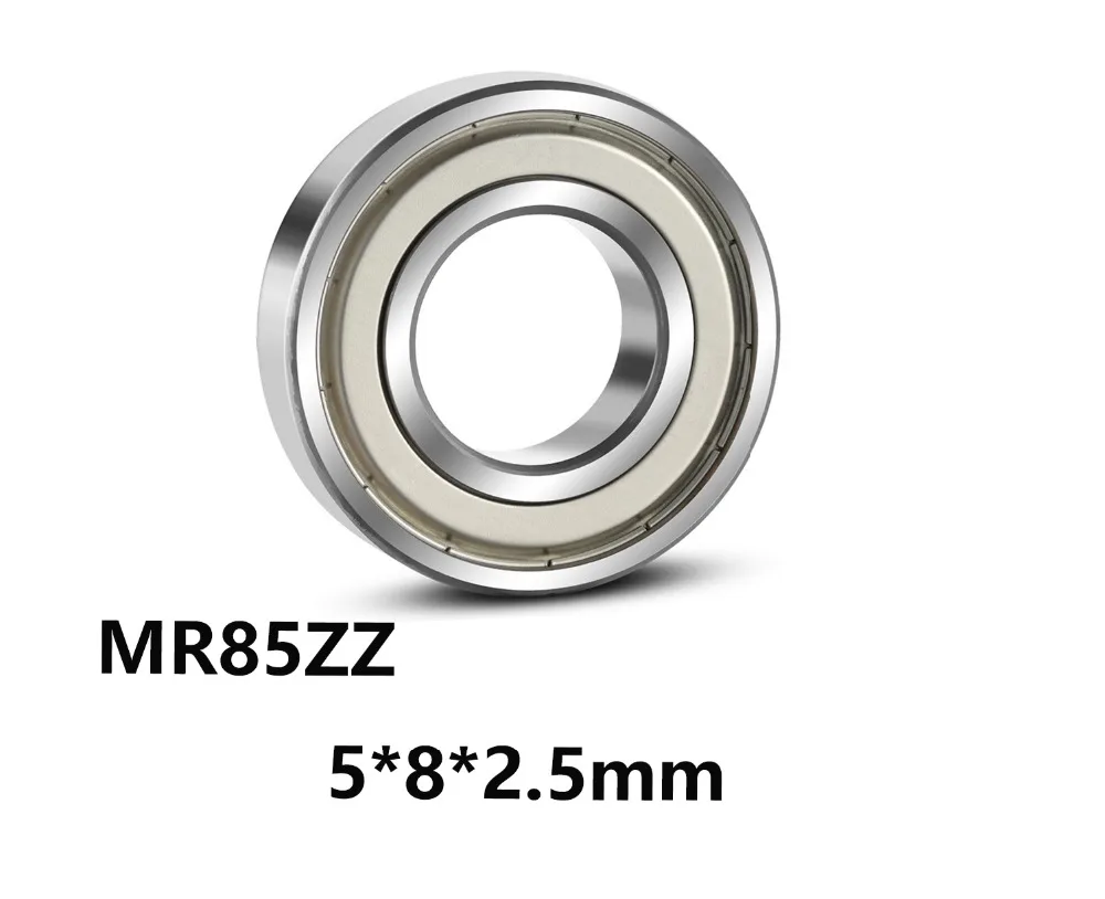 5 шт./лот MR85ZZ миниатюрные шариковые Мини подшипники MR85ZZ MR85-ZZ 5*8*2,5 мм 5*8*2,5 с подшипником из стали