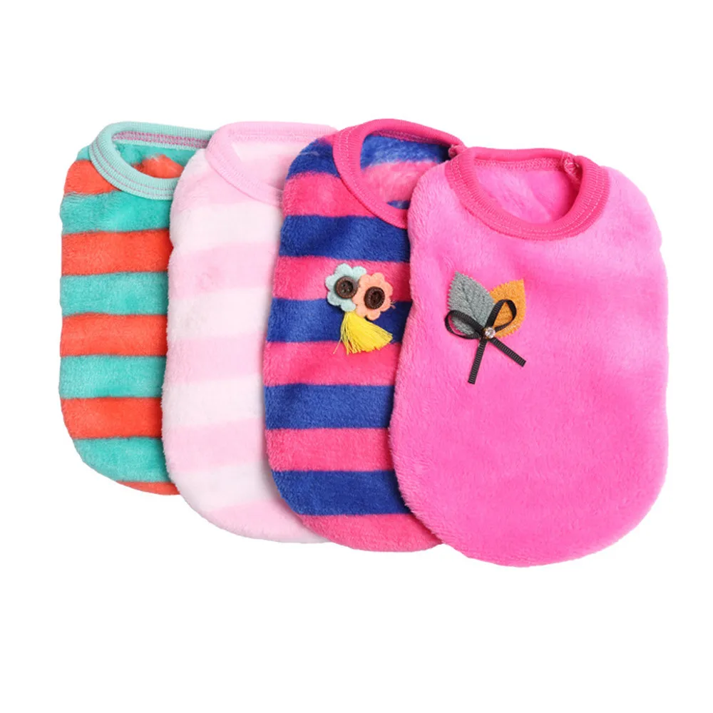

2019 Christmas Pet Sweater New Winter Warm Padded Thickening Vest Dog Puppy Costumes Pet Clothes Dropship 2-5 #23