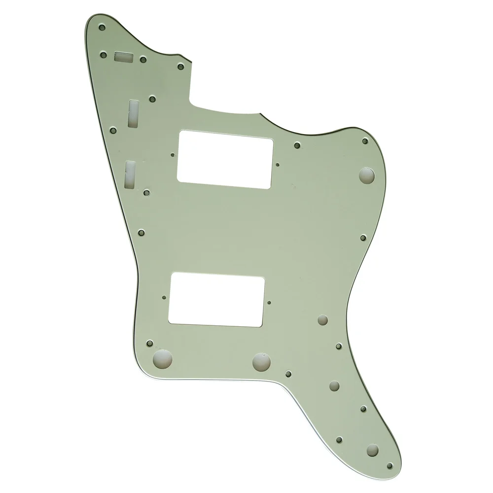 Pleroo Custom Guitar Parts для японской гитары Jazzmaster Pickguard с хамбакером PAF 3 слойный мятно