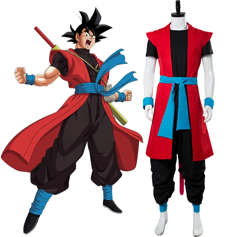 Супер Герои Драконий жемчуг: Вселенная Миссия время Patrol Saiyan Сон Гоку: Xeno Zeno Red Goku
