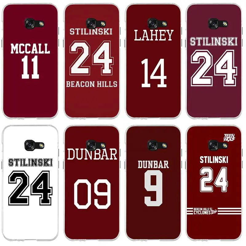 Teen Wolf Stilinski 24 для Samsung Galaxy J1 J2 J3 J4 J6 J5 J7 J8 A3 A5 A7 2016 2017 2018 Coque сумки Силиконовые мягкие