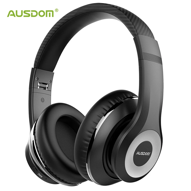 

Ausdom ANC10 Wireless Headphones Bluetooth Headphones ANC Active Noise Cancelling Wireless Headset Bluetooth Headset Stereo Mic