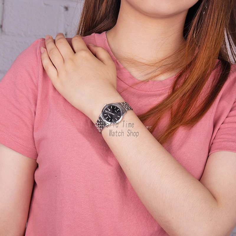 Seiko Watches Quartz Silver Dial Stainless Steel Case With Brown Leather Strap Women Watch SXDE01P2 Seiko Watches Quartz Silver Dial Stainless Steel Case With Brown Leather Strap Women Watch SXDE01P2