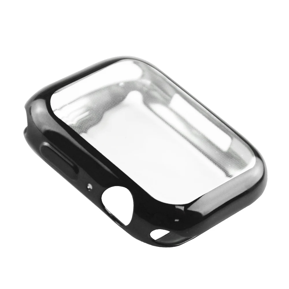 

Screen Protector Full Cover for Apple Watch 5 Case Series 5 4 3 Bumper for iWatch 44/40/38/42mm Soft Tpu Shell Watch Accessories