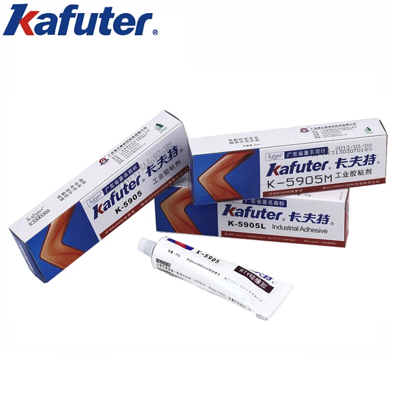 2 шт. Kafuter 45 г K-5905 вторичный оптические светодио дный линзы клей светодиодный источник света прозрачный герметик