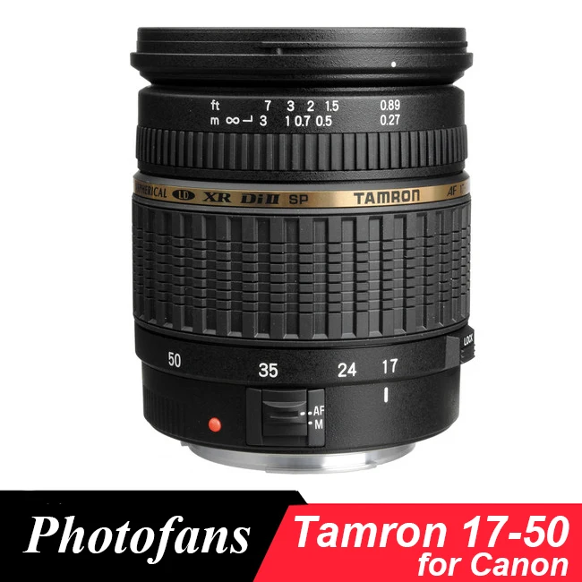 Объектив Tamron 17-50 мм Tamron SP AF 17-50 f/2,8 XR DI-II LD Асферические(IF) Объективы для Canon 600D 700D 750D 760D 80D 60D 7D 1300D