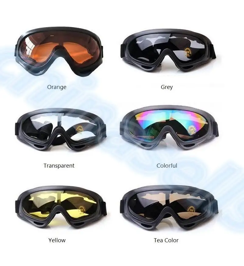 1pcs Winter Windproof Skiing Glasses Goggles Outdoor Sports cs Glasses Ski Goggles UV400 Dustproof Moto Cycling Sunglasses 4