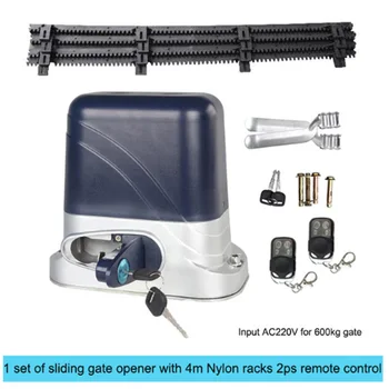 

Electric automatic sliding door opener motor 4 -6 keys and keyboard with 4M rack warning light sensor GSM (various optional)