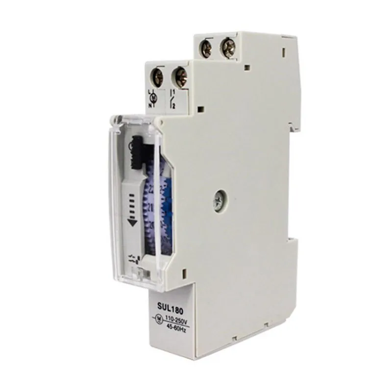 

24 Hours Programmable Din Rail Timer Time Switch Relay Measurement Analysis Instruments SUL180a 15 Minutes Mechanical Timer