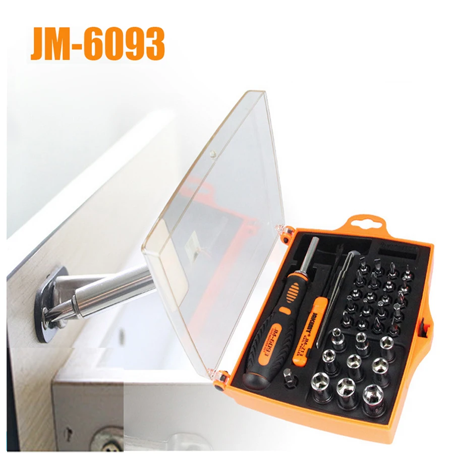 Home repair Hardware Tool Screwdriver Set JM 6093 34 in 1 combination