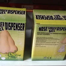 Забавный большой нос мыло диспенсер креативный нос Ручной Дозатор Для антисептика гель банка