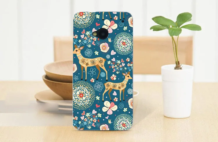 Новинка 2015 Модный чехол с рисунком для HTC Desire SV T326e жесткий пластиковый задняя
