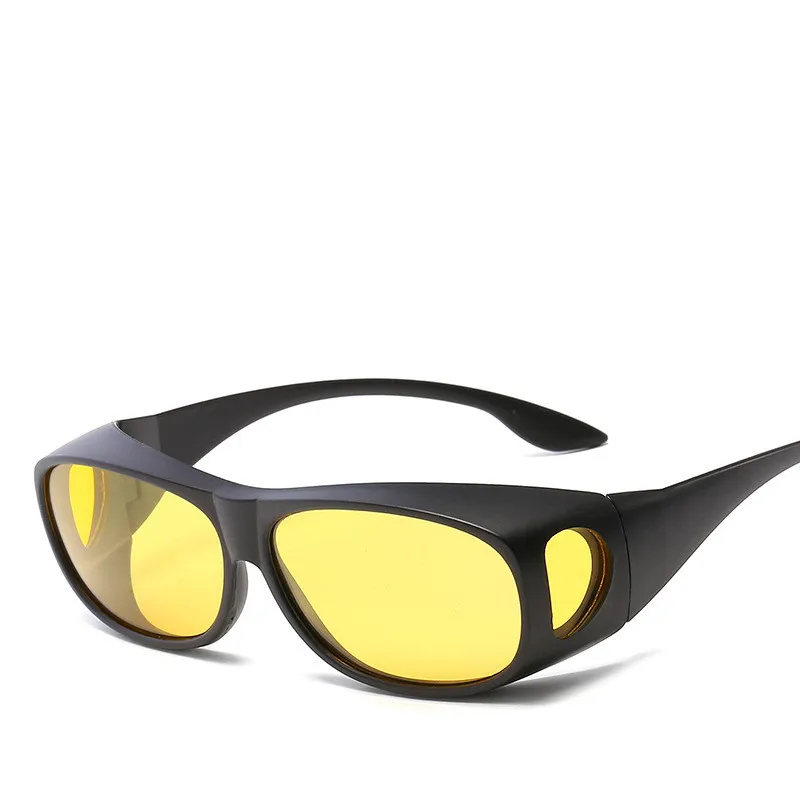 Очки в стиле стимпанк, солнцезащитные очки для близорукости, Ретро стиль, мужские Модные солнцезащитные очки, поляризационные, большие, водительские, для вождения
