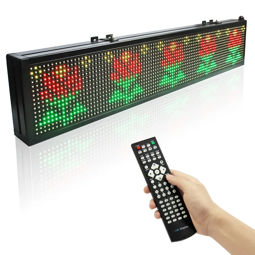 125m Remote Control Led Display Indoor Programmable Scrolling Message Sign Board For Business And Store Full Color In LED Displays From 125m Remote Control Led Display Indoor Programmable Scrolling Message Sign Board For Business And Store Full Color In LED Displays From