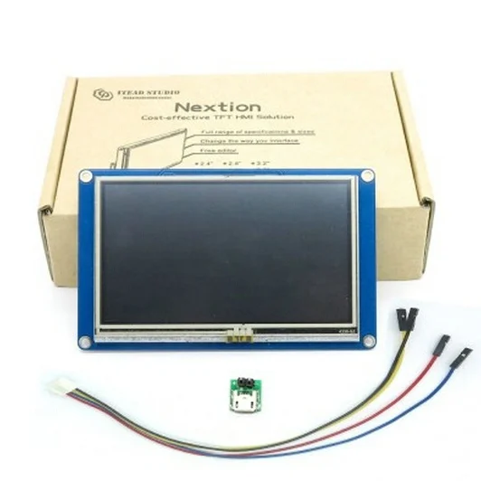 Nextion 5,0 дюймов HMI TFT lcd сенсорный дисплей модуль USART UART 5," резистивный сенсорный экран для Raspberry Pi 3 Arduino комплекты