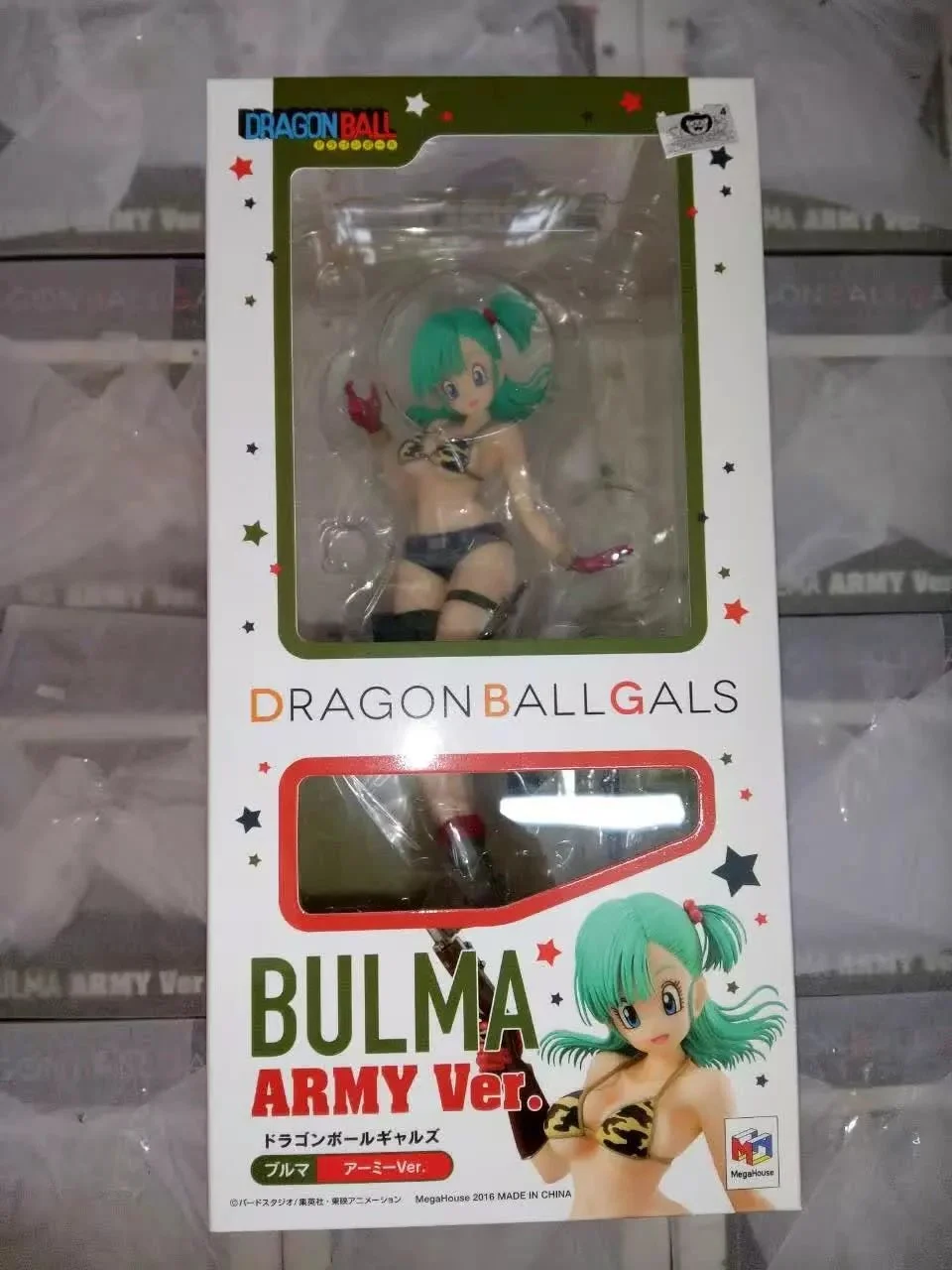 PrettyAngel-megahouse натуральный Dragon Ball Gals Dragon Ball Bulma Army Ver. Полную фигуру