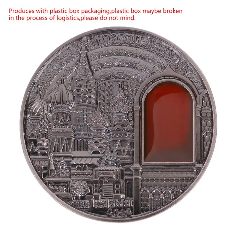 

Ruissia Embossed Kremlin commemorative coin Collectible Collection