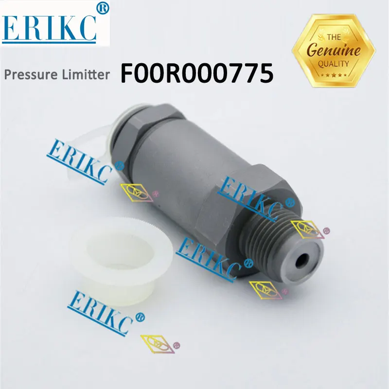 

ERIKC F 00R 000 775 Common Rail Pressure Relief Valve F00R000775 Pressure Limited Valve 3165143306000 for Cummins 4899831