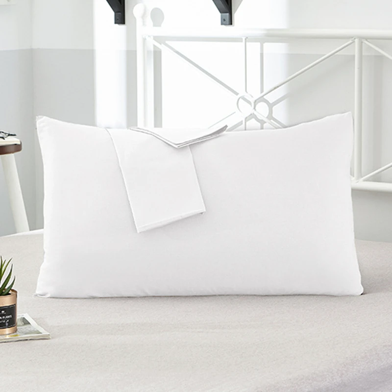 

2Pcs 100% cotton Pillow Case Soft high-grade fabric Solid Color pillowcase various specifications Pillow Covers Customizable