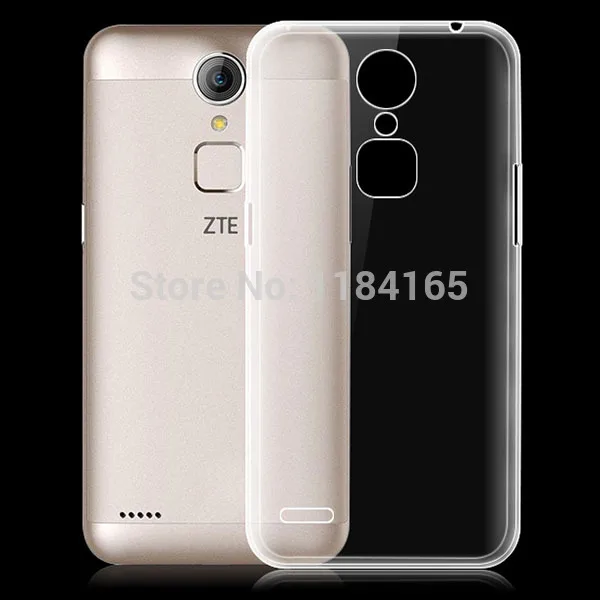JONSNOW Case for ZTE Blade A1 / 5 inch Super Slim Soft Silicone Skin Gel TPU Clear Phone Back Protective Cover |