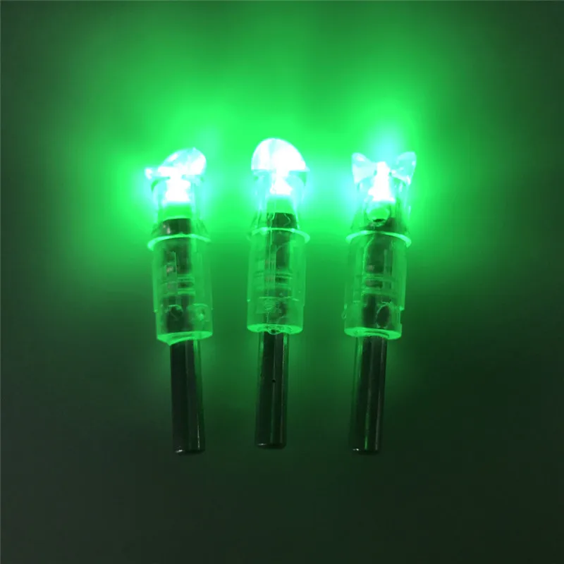 

Archery Lighted Nock Crossbow LED Nock 30 grain Hunting Arrow Nocks fit for 297-302 I.D Bolt 7.6mm Inner Diameter