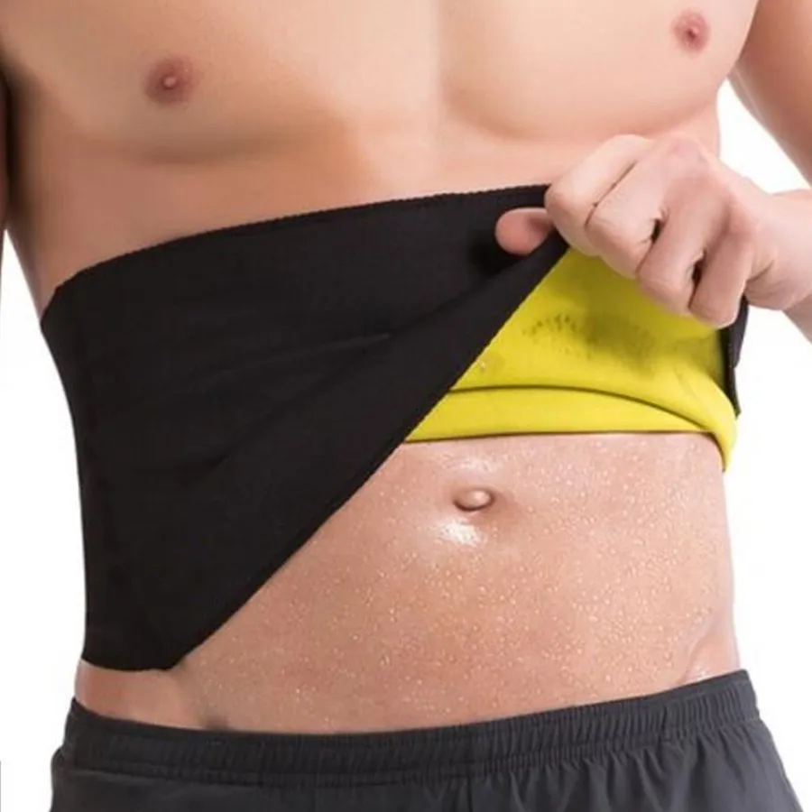 

CHENYE Shapers Weight Loss Waist Trainer chenye Men's Compression Shapers Belt Natural Neoprene Workout Body Absorbs Sweat Belt