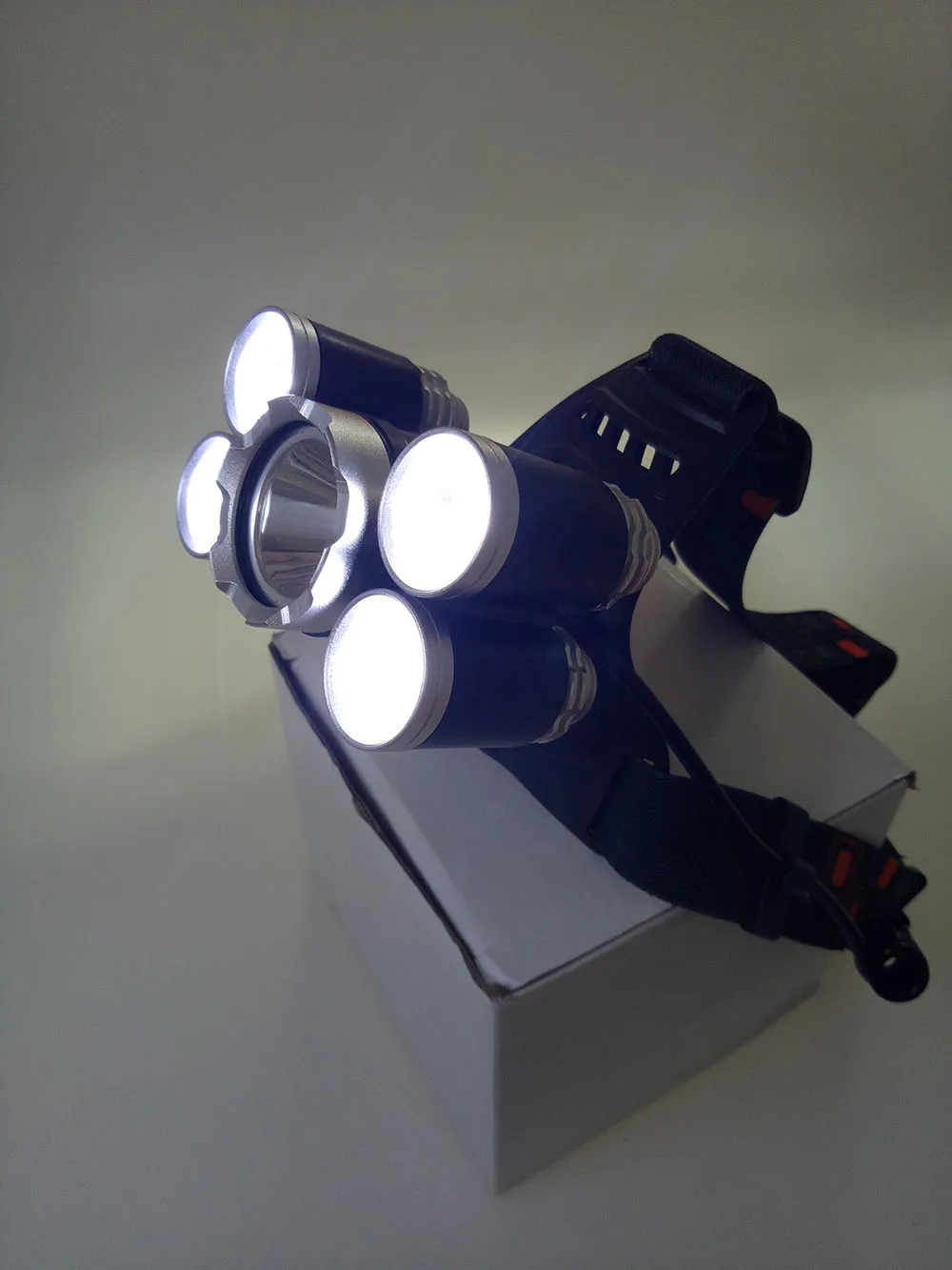 recharderable headlight