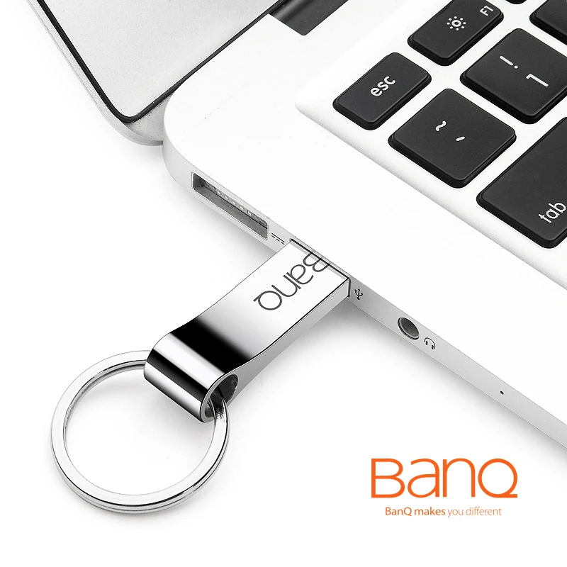 BanQ P90 64G 32G 16G USB 3,0 флеш-накопители модные высокоскоростные металлические водонепроницаемые Usb флеш-накопители