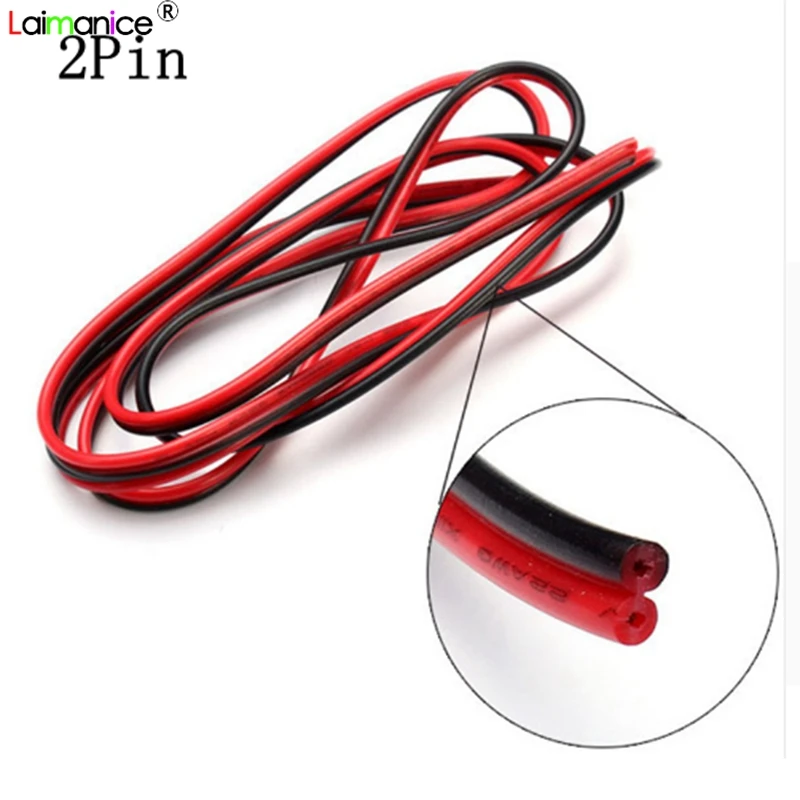 10 м/20 м/50 м/100 м 2pin одиночный/3pin 2811RGB/5pin RGBW удлинитель 4Pin RGB + белый/RGB черный провод