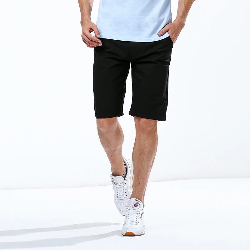 New 2018 Men Business Shorts Casual Loose Short Pants